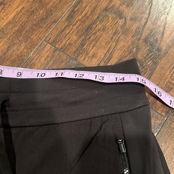 Athleta Headlands Hybrid trek Jogger pants size 8 black in GUC zip up pockets - Picture 7 of 9